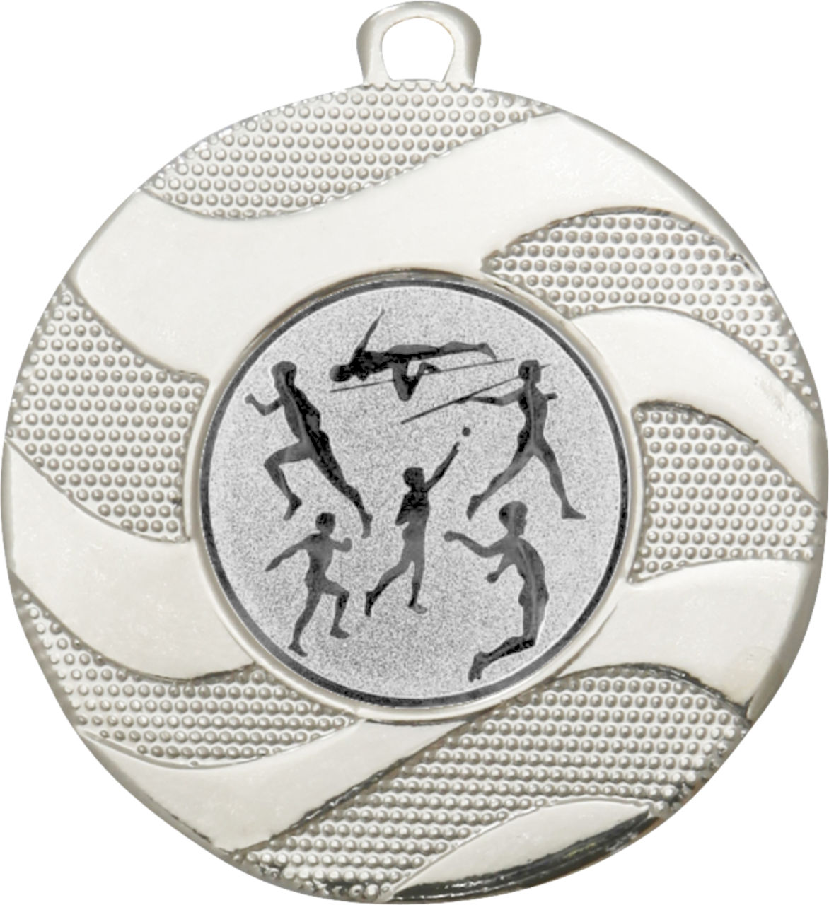 Medaille d50mm silber mit Emblem