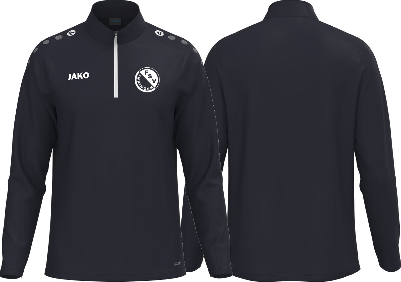 Jako Ziptop One FSV Inningen Kinder marine ohne Initialen
