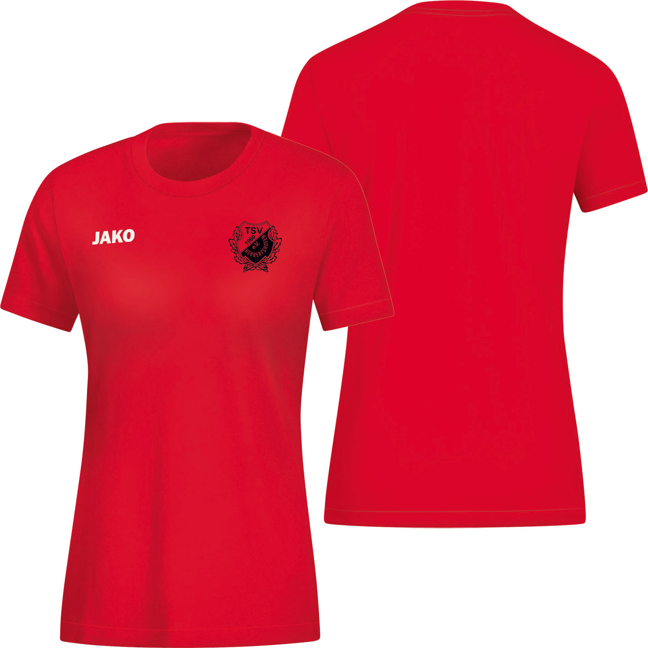 Jako Baumwoll-T-Shirt TSV Herbertshofen Damen
