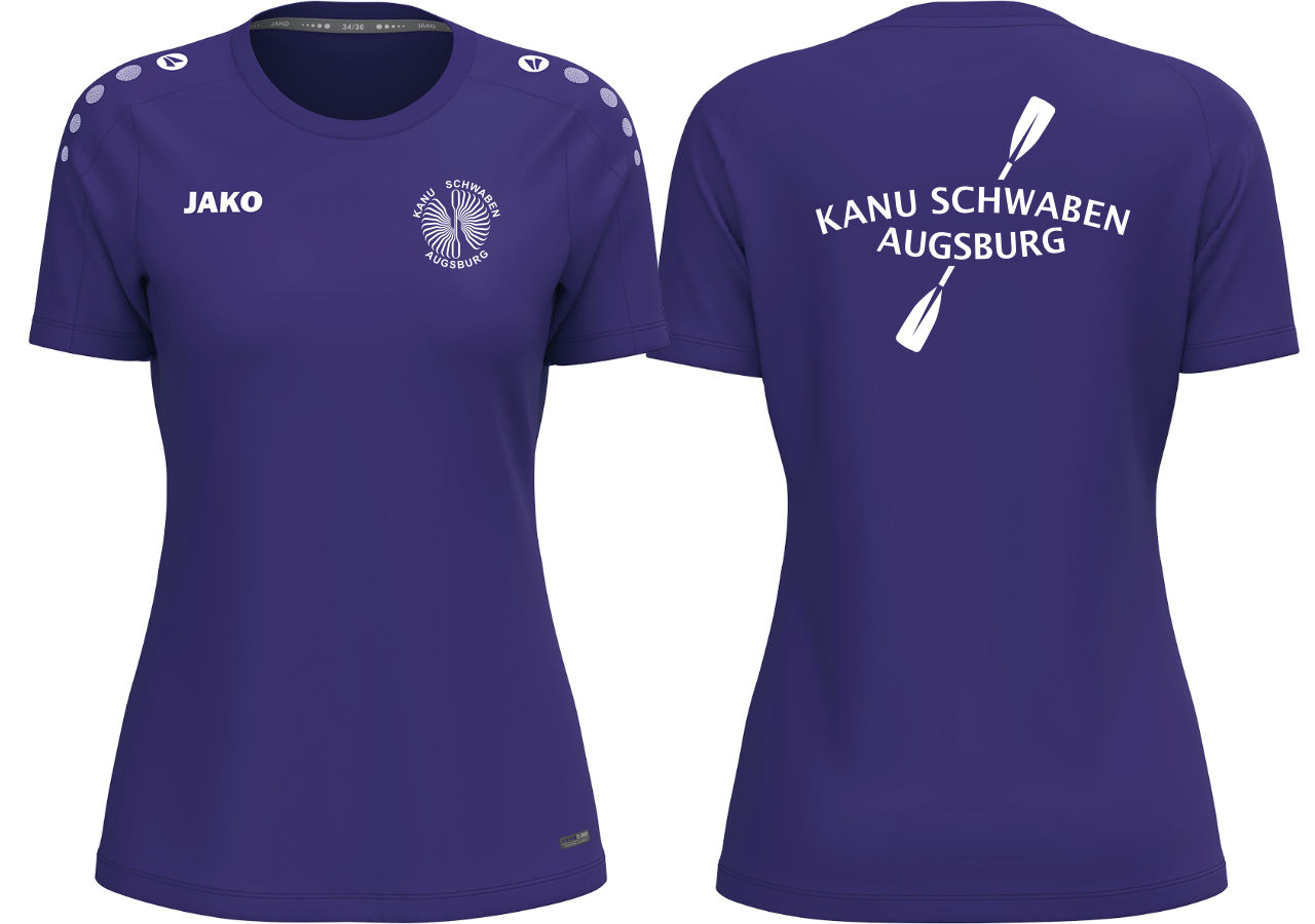 Jako T-Shirt One Kanu Schwaben Augsburg Damen violett