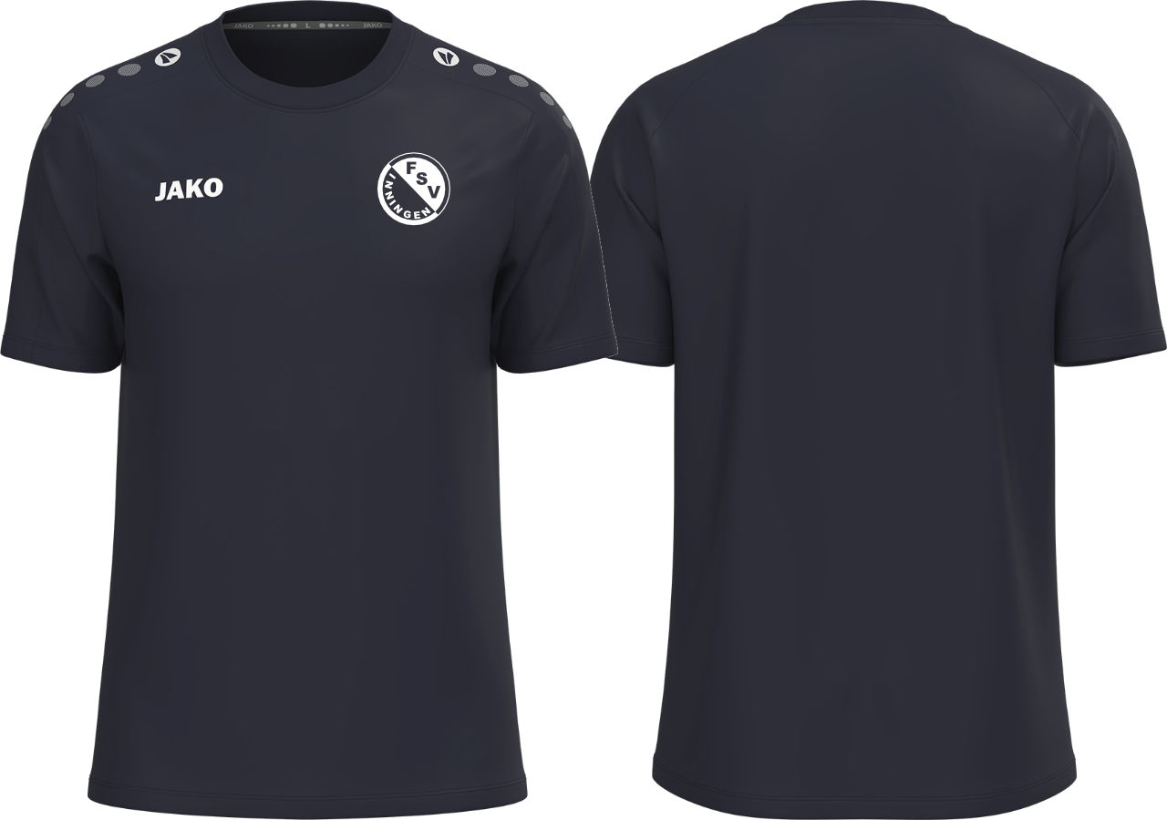 Jako T-Shirt One Cotton FSV Inningen Kinder marine ohne Initialen