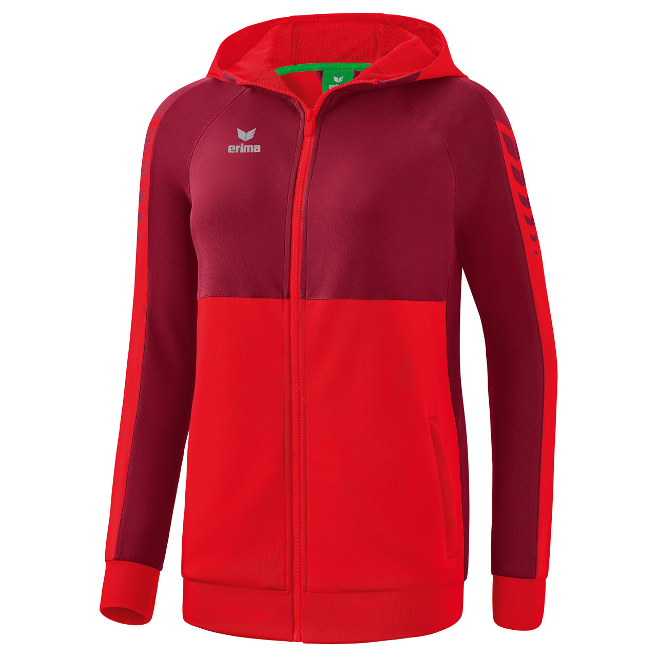 Erima Six Wings Trainingsjacke mit Kapuze Damen