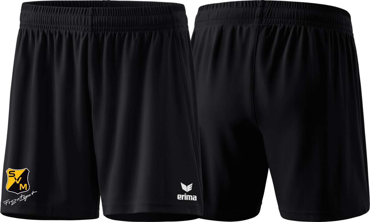 Erima Rio 2.0 Shorts SV Mammendorf Freizeitsport Damen schwarz ohne Initialen