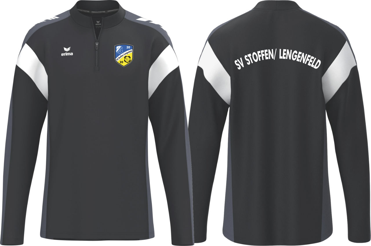 Erima CELEBRATE 125 Training Top SV Stoffen Lengenfeld schwarz ohne Initialen