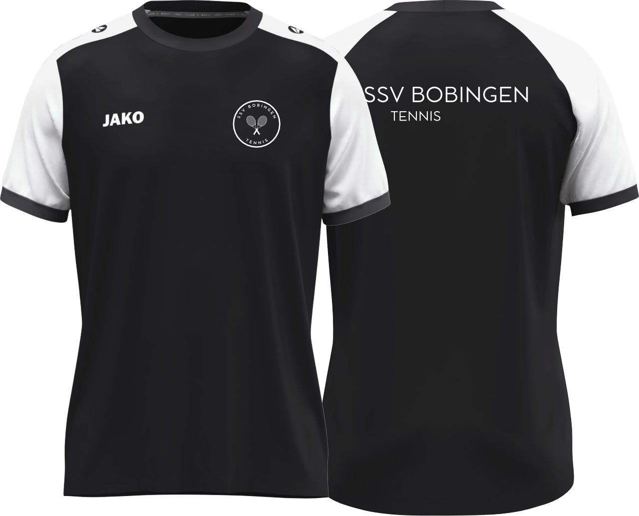 Jako Trikot Dynamic KA SSV Bobingen Tennis Herren schwarz ohne Initialen