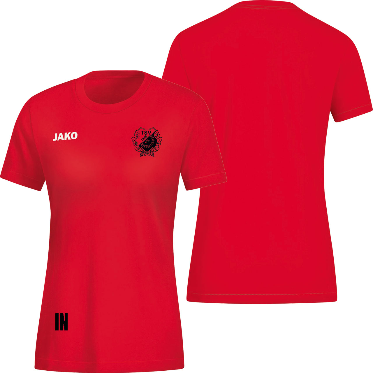 Jako Baumwoll-T-Shirt TSV Herbertshofen Damen