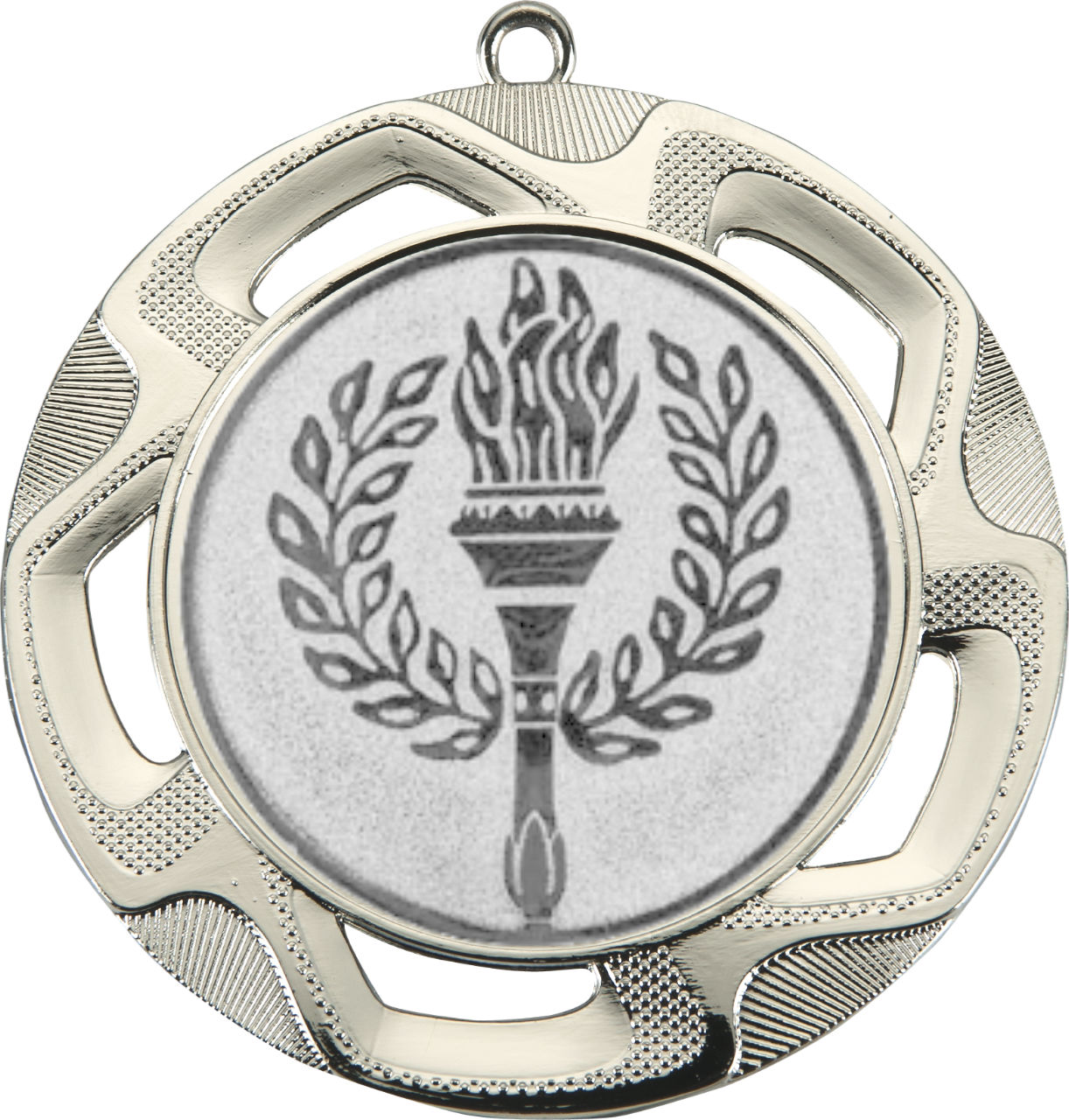 Medaille d70mm silber mit Emblem