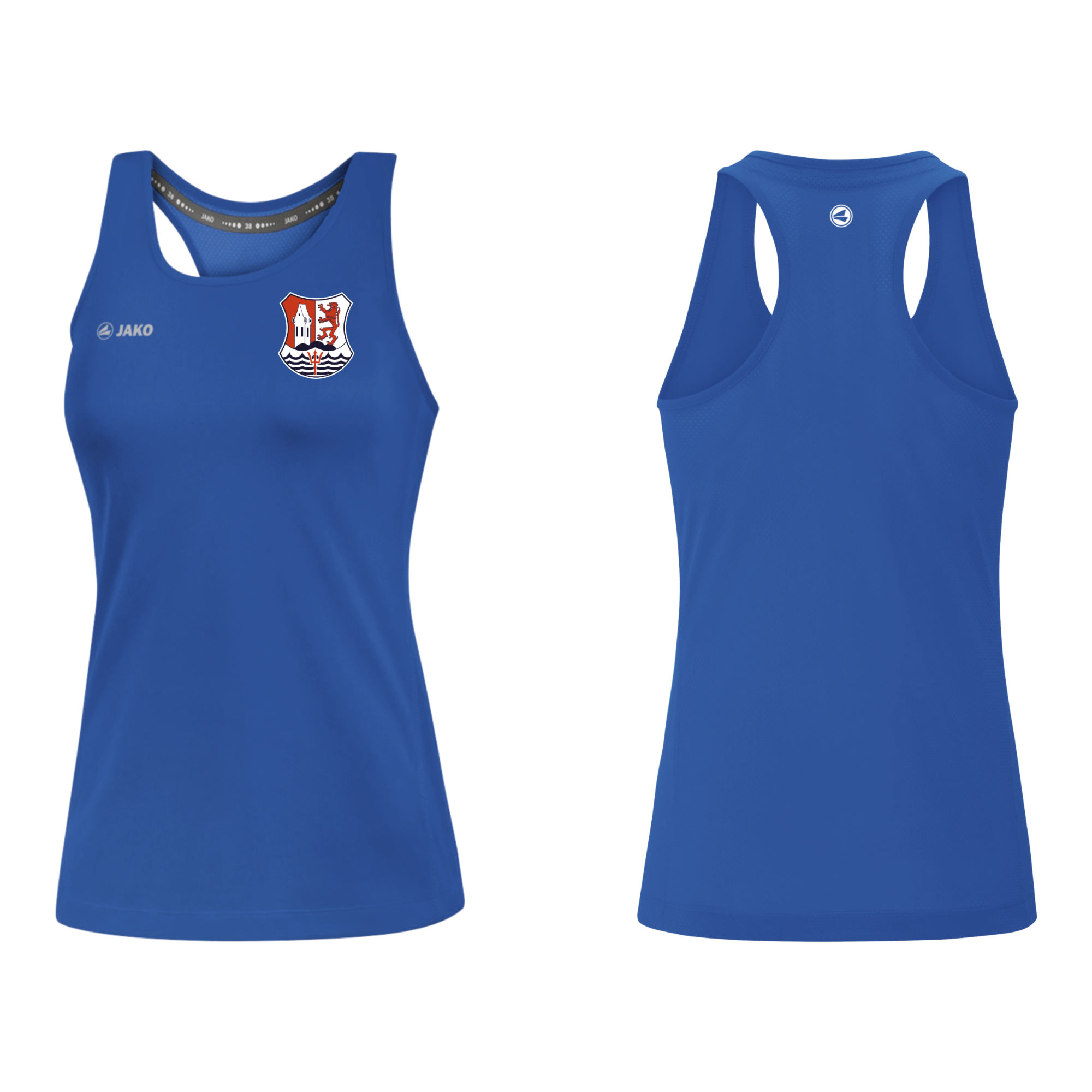 Jako Tanktop Run 2.0 SSG Neptun Germering Damen