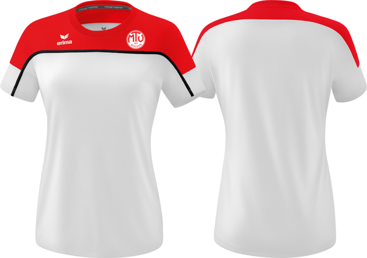 Erima CHANGE by erima T-Shirt MTV Dießen Tennis Damen weiß