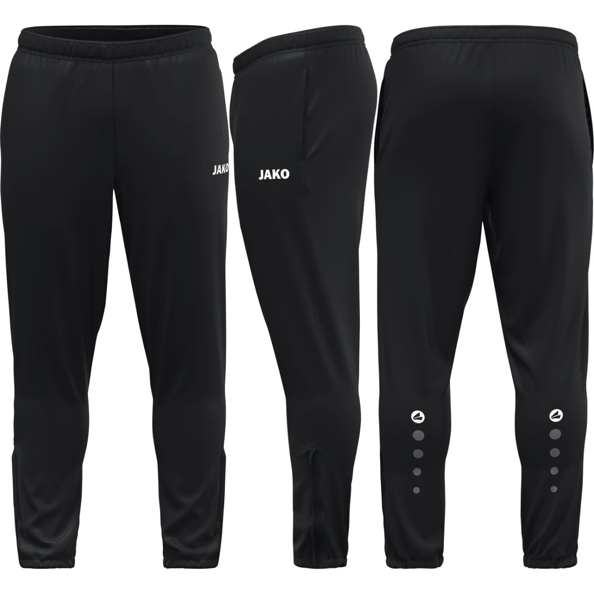 Jako Polyesterhose Dynamic BFCF Kinder schwarz ohne Initialen
