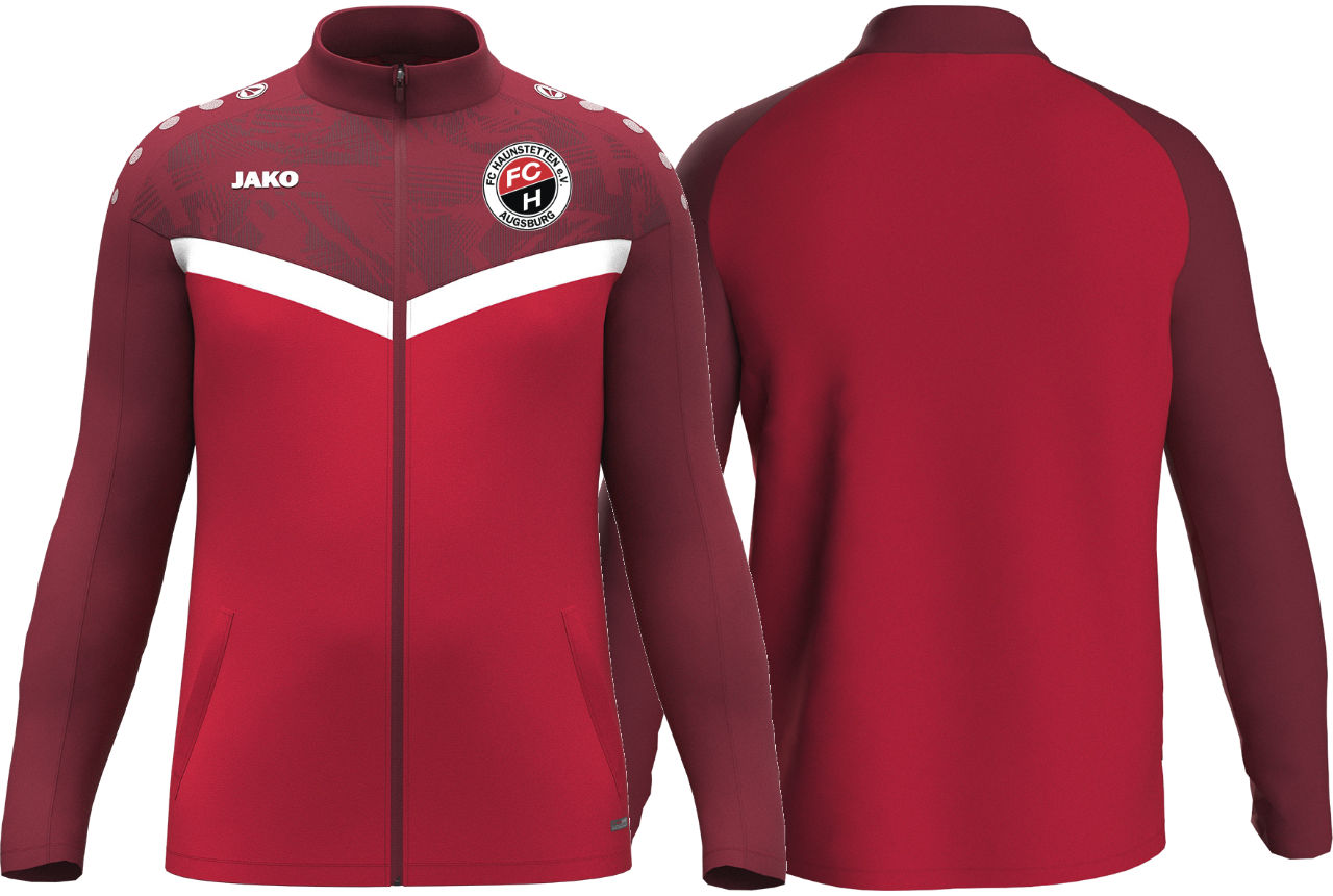 Jako Polyesterjacke FC Haunstetten Kinder ohne Initialen