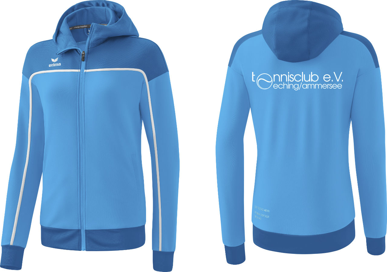 Erima Trainingsjacke mit Kapuze TC Eching Damen ohne Initialen