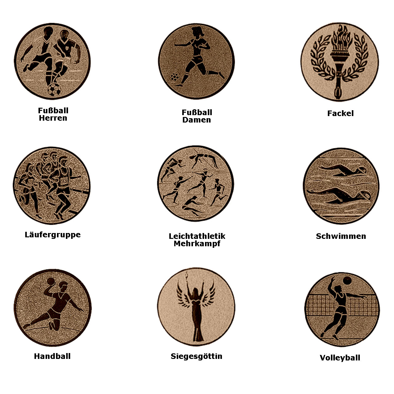 Embleme bronze