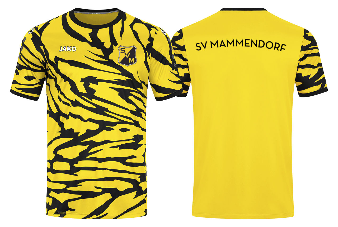 Jako Trikot SV Mammendorf Animal KA Kinder mit Vereinswappen und Vereinsname
