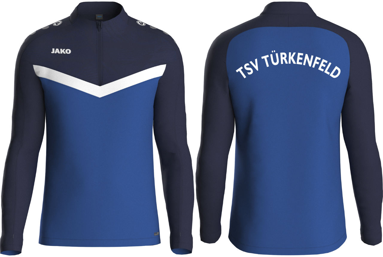 Jako Ziptop TSV Türkenfeld Fußball Kinder
