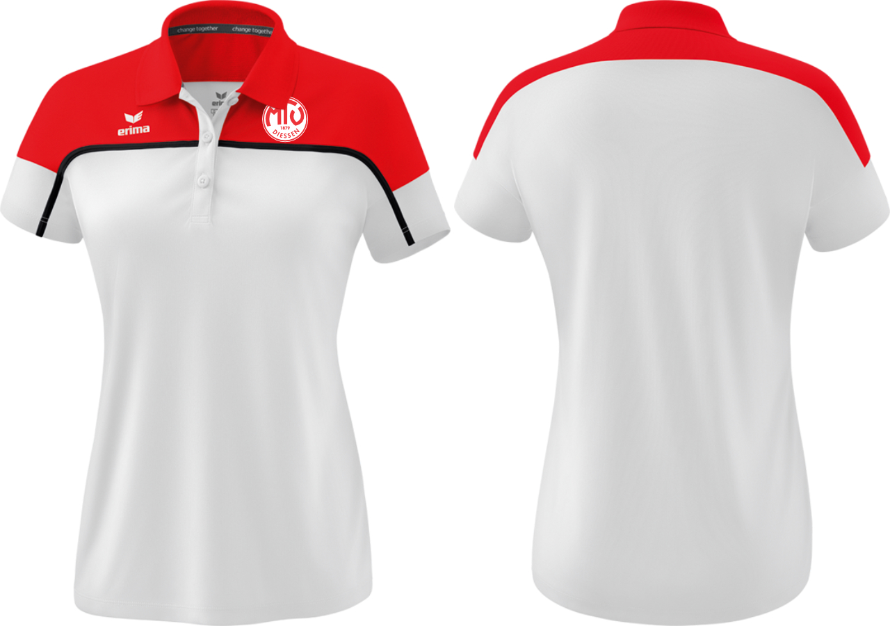 Erima CHANGE by erima Poloshirt MTV Dießen Tennis Damen weiß
