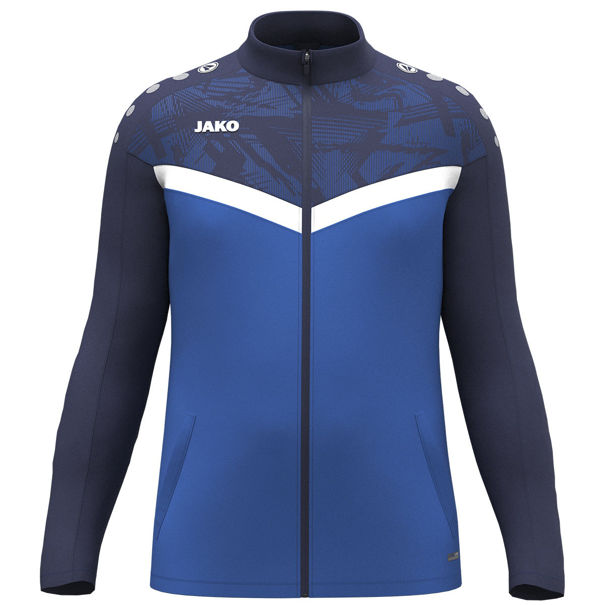 Jako Polyesterjacke ICONIC Unisex royal/marine Frontansicht
