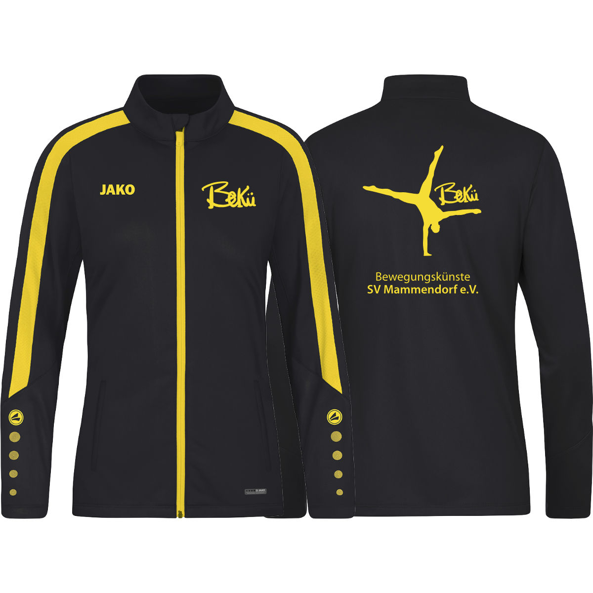 Jako Polyesterjacke Power SV Mammendorf Bewegungskünste Damen ohne Name