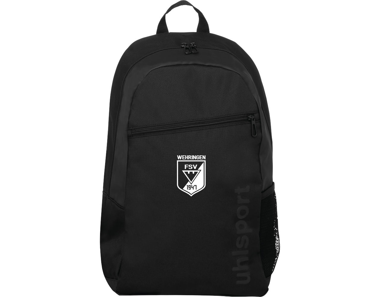 uhlsport FSV Wehringen Fußball Rucksack schwarz ohne Initialen