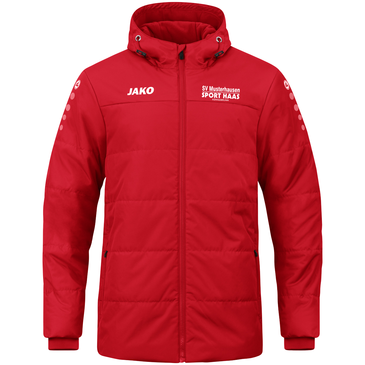 Jako Coachjacke Team mit Kapuze Kinder