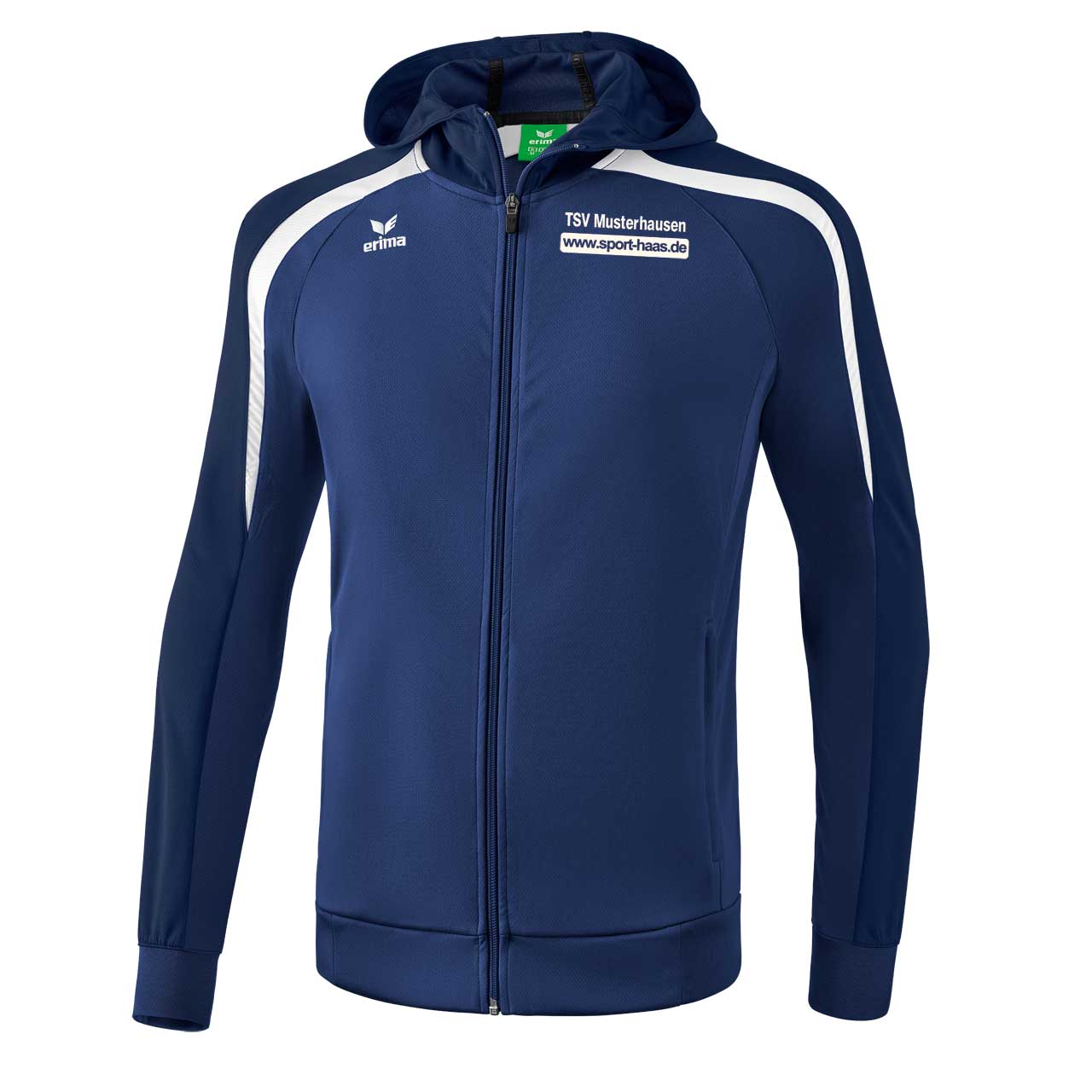 Erima Liga 2.0 Trainingsjacke mit Kapuze