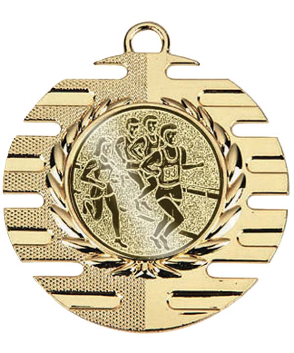 Medaille d50mm gold mit Emblem