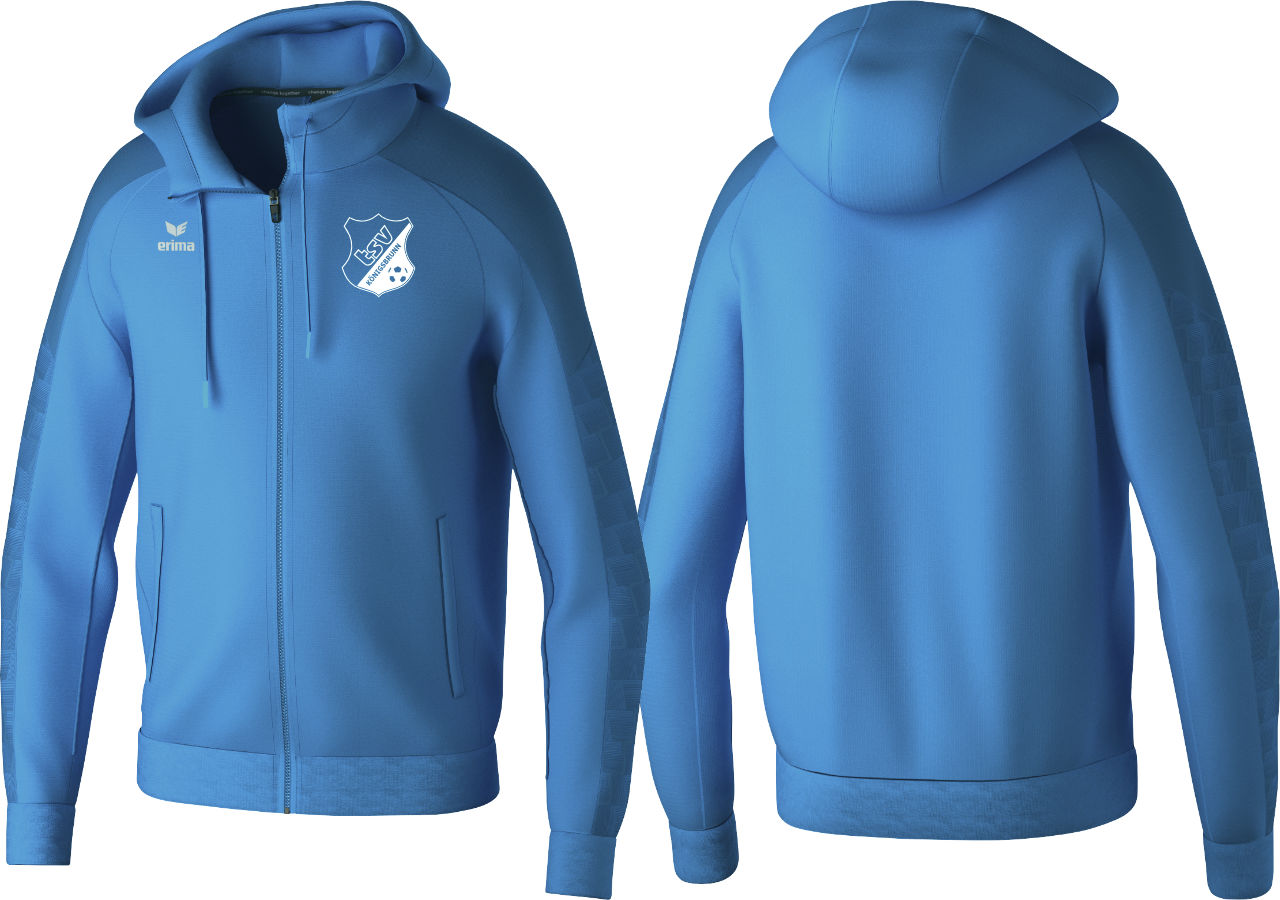 Erima TSV Königsbrunn Trainingsjacke mit Kapuze Kinder ohne Initialen