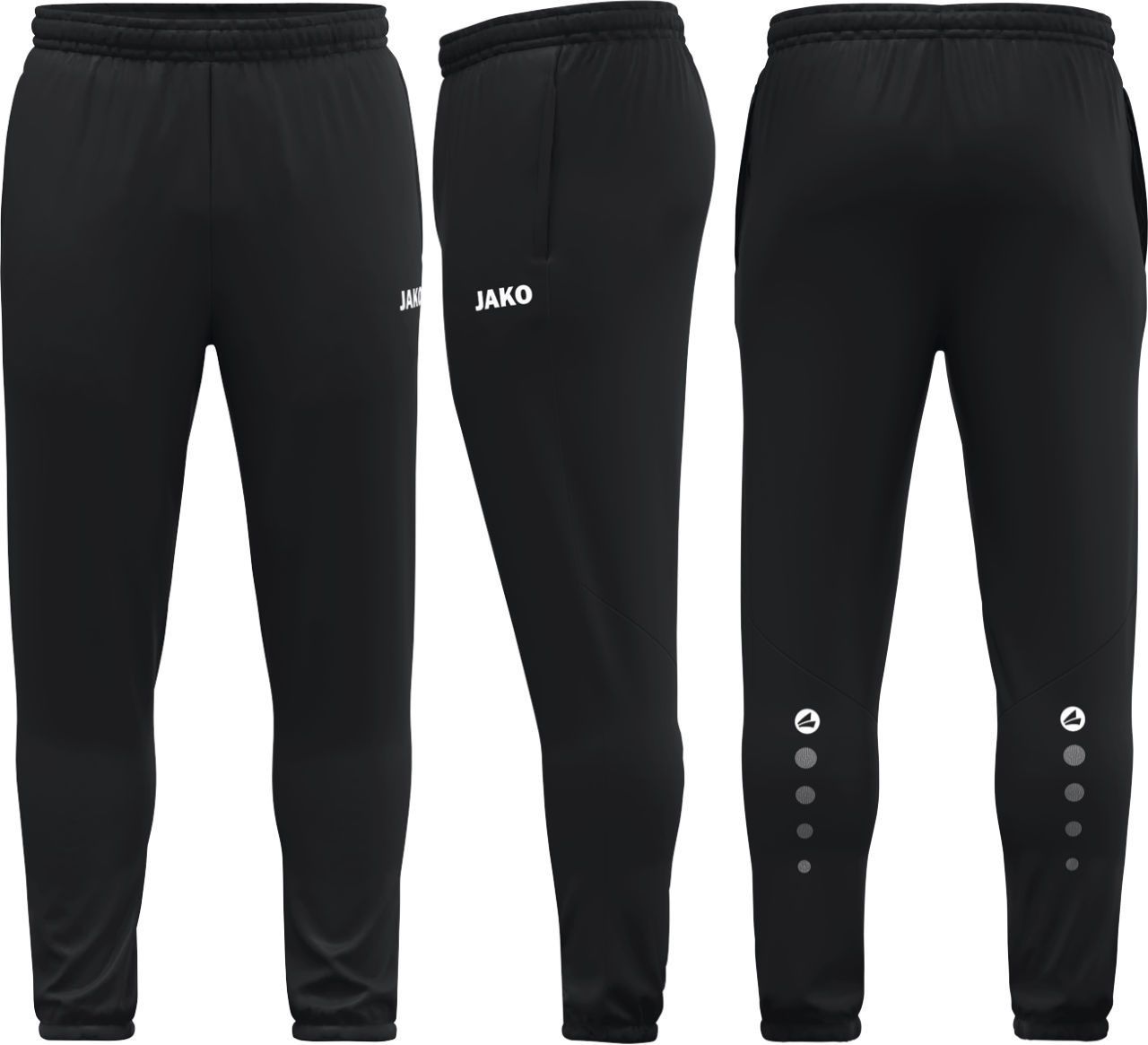 Jako Freizeithose Dynamic SSV Bobingen Tennis Damen schwarz ohne Initialen