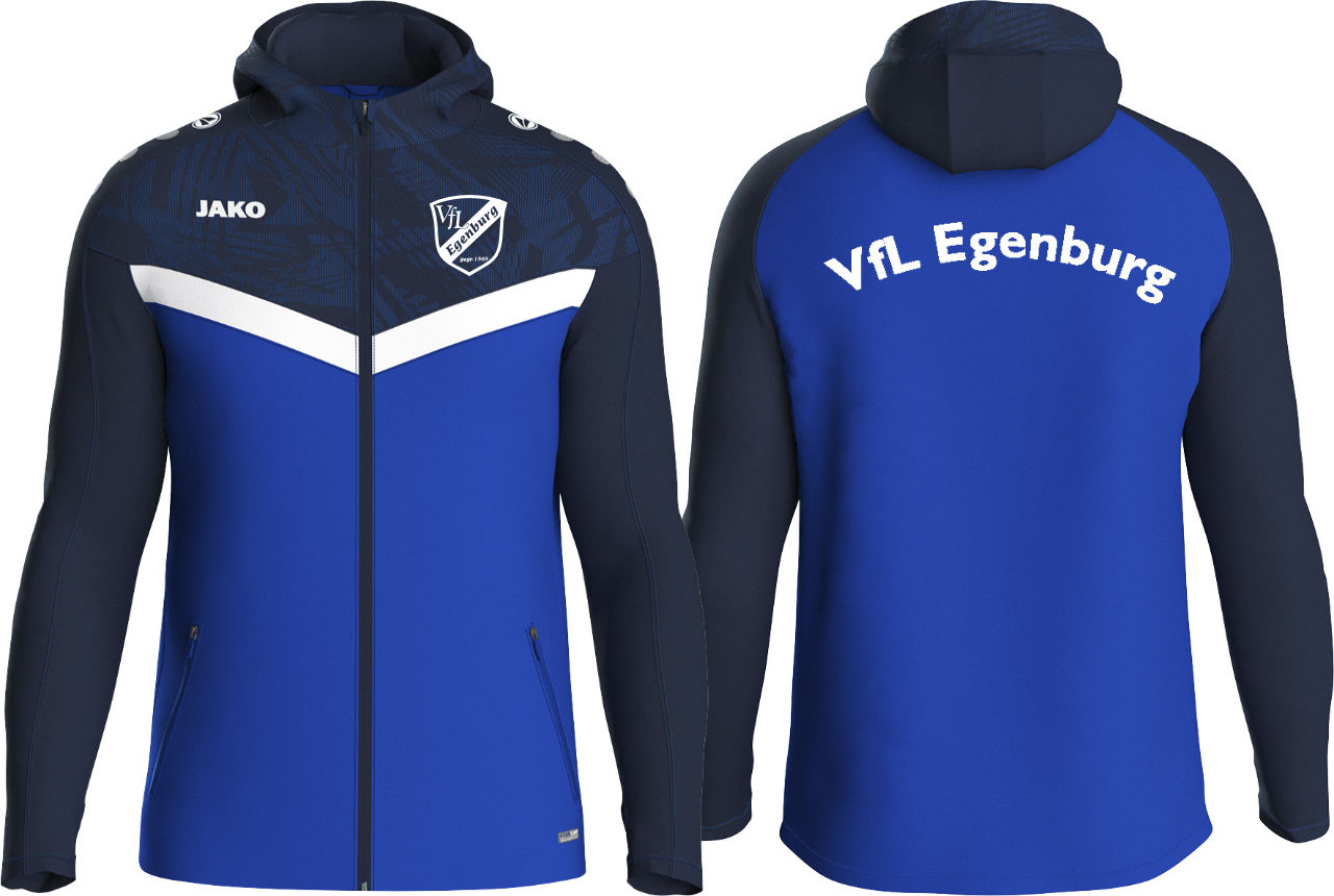 Jako Kapuzenjacke Iconic VfL Egenburg ohne Initialen