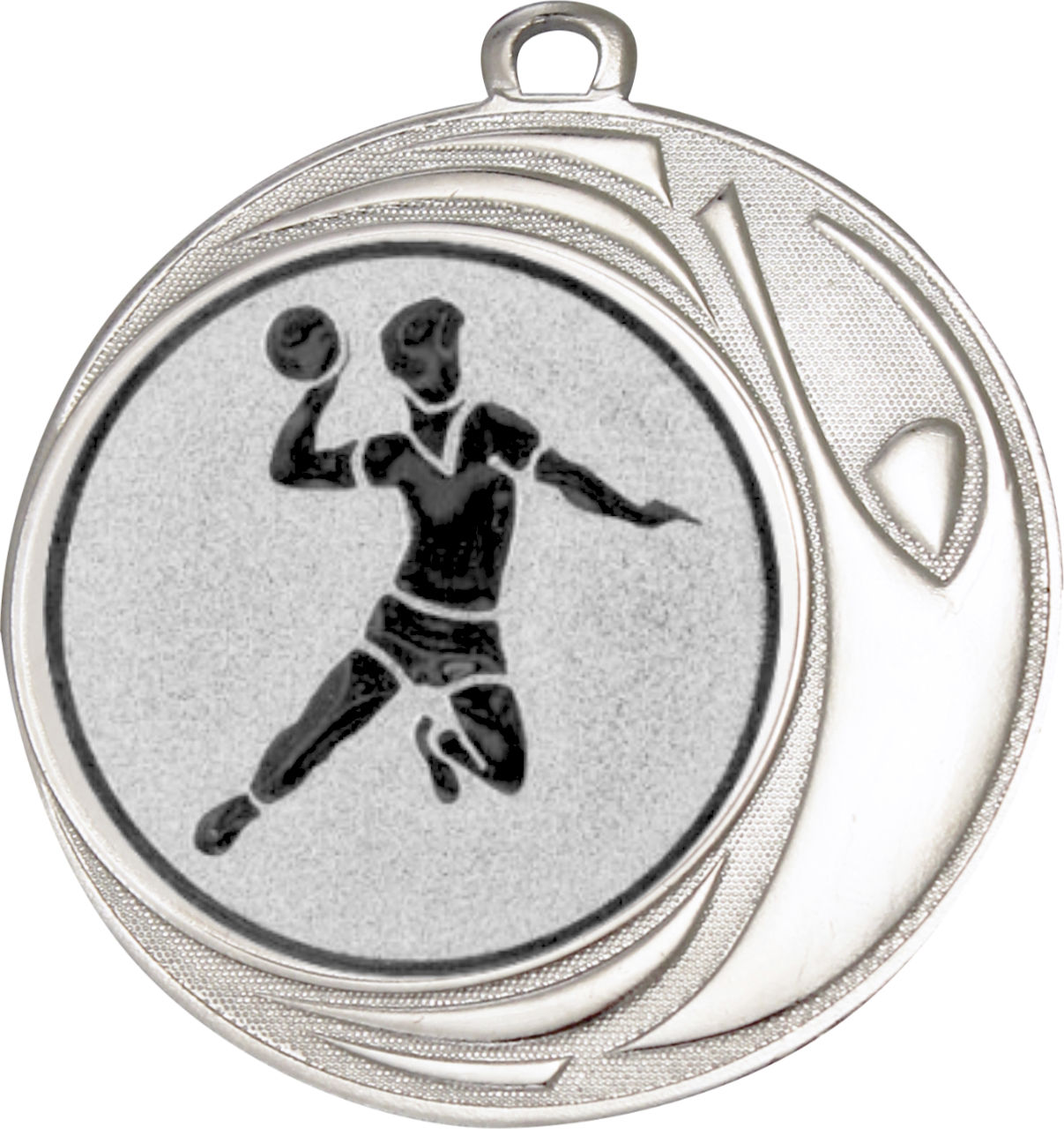 Medaille d70mm silber mit Emblem