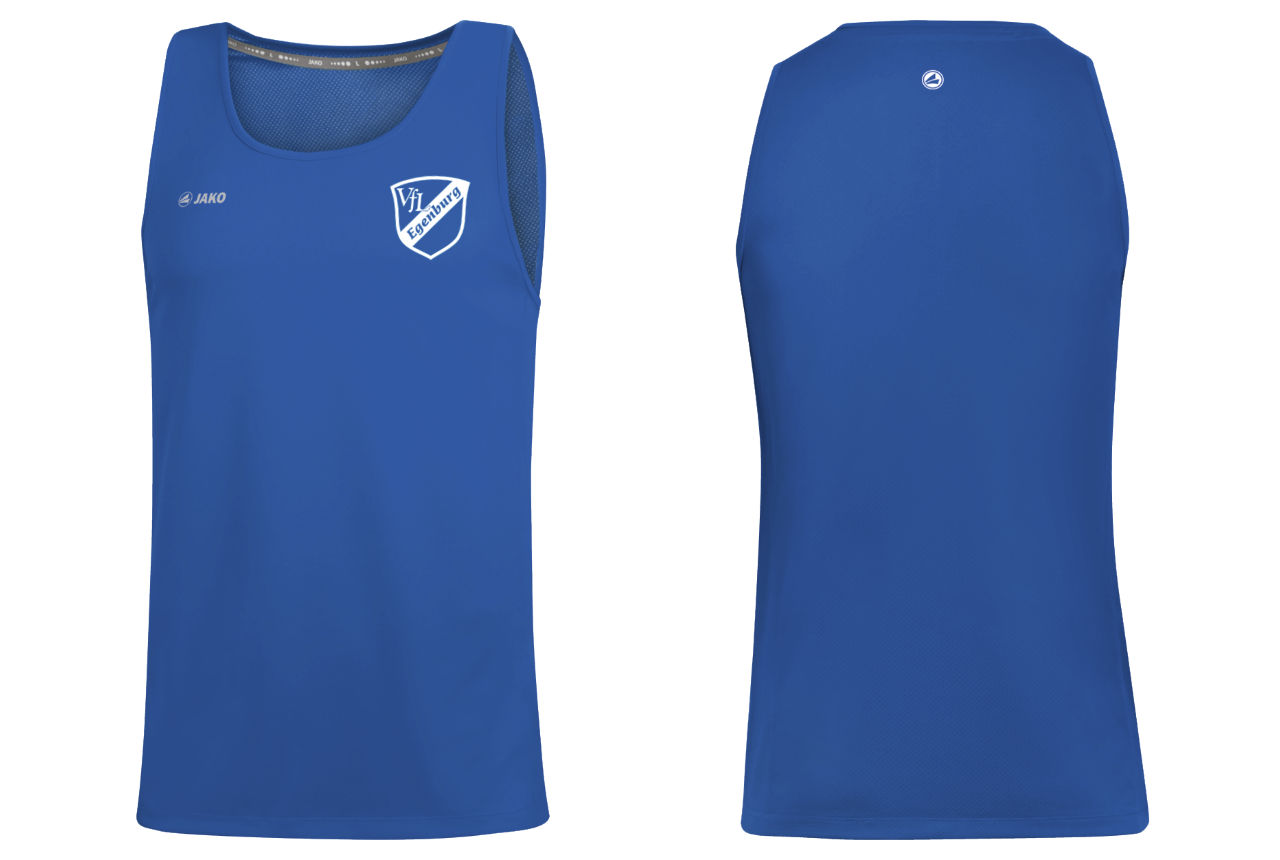 Jako Tanktop Run 2.0 VfL Egenburg Kinder ohne Initialen