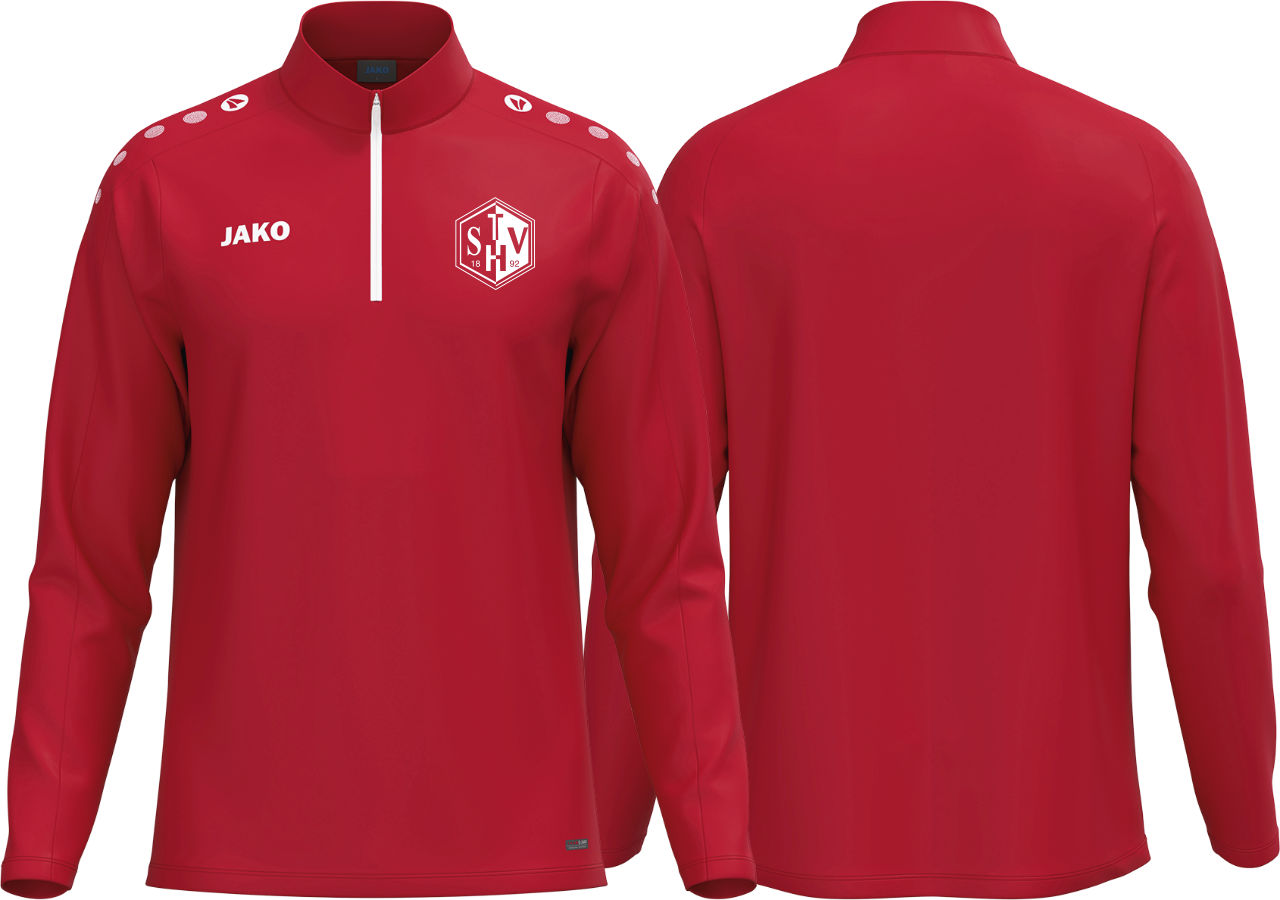 Jako Ziptop One TSV Haunstetten Kinder rot ohne Initialen