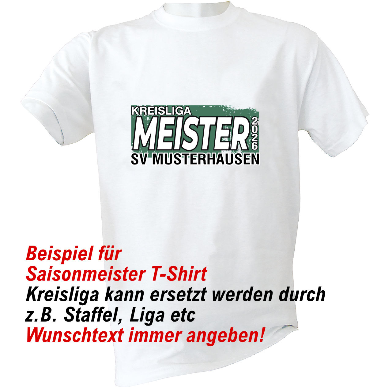 Saison T-Shirt 2026 Kinder grün