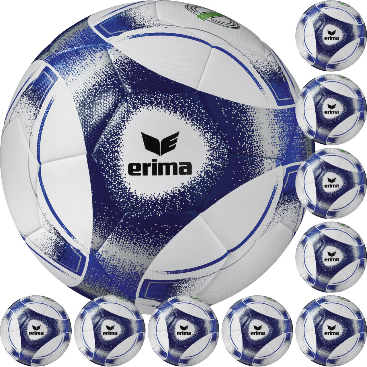 10er Set Erima Hybrid Training 2.0 Fußball