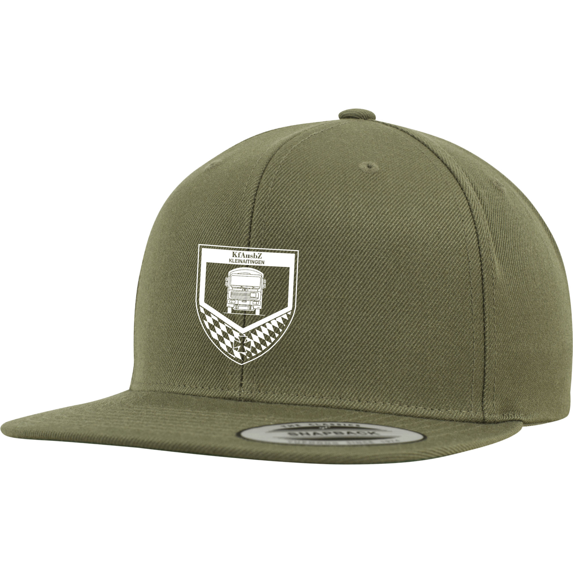 Cap Classic Snapback mit geradem Schild BW KfAusbZ Kleinaitingen