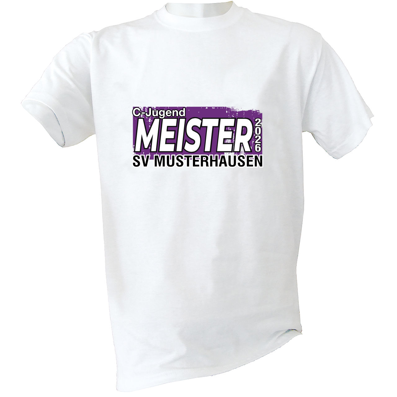 Jugend Meister T-Shirt 2026 Kinder lila