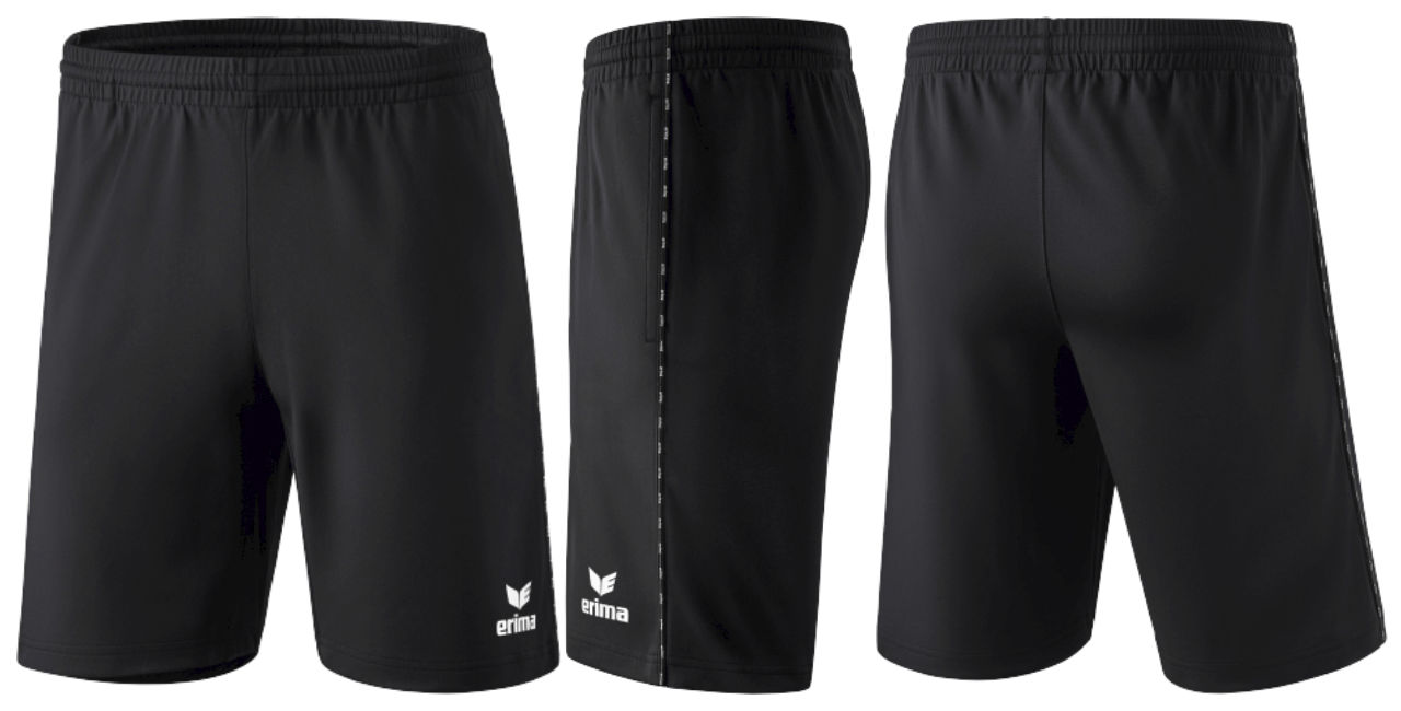 Erima FSV Wehringen Gymnastik Trainingsshorts Kinder schwarz ohne Initialen