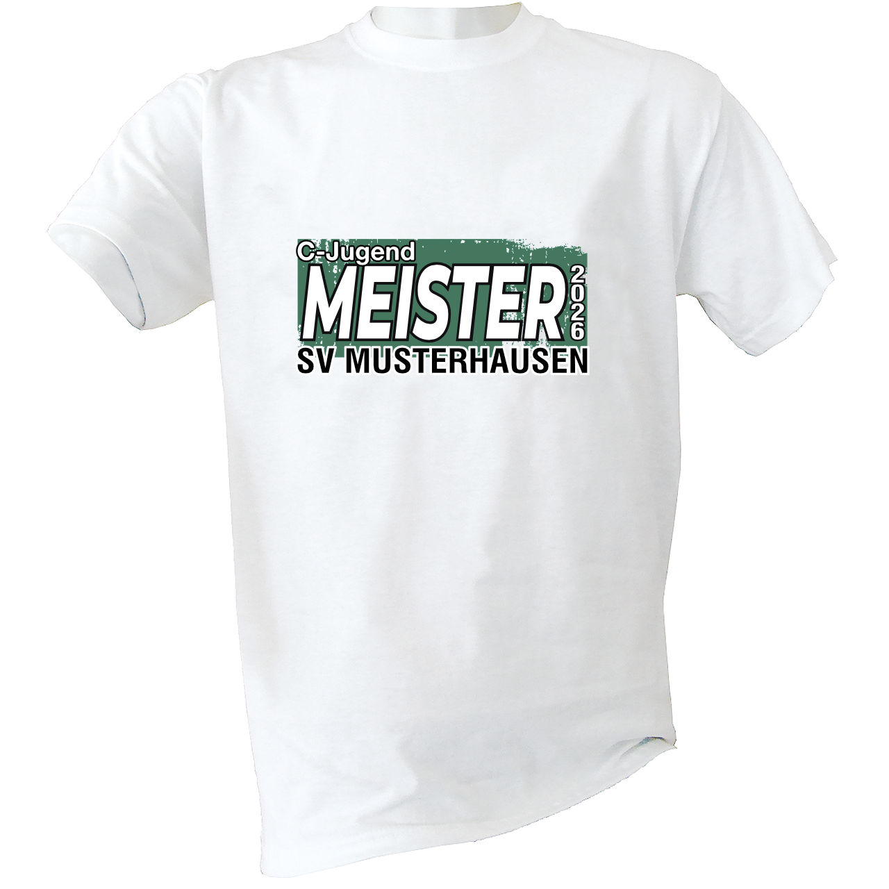 Jugend Meister T-Shirt 2026 Kinder grün