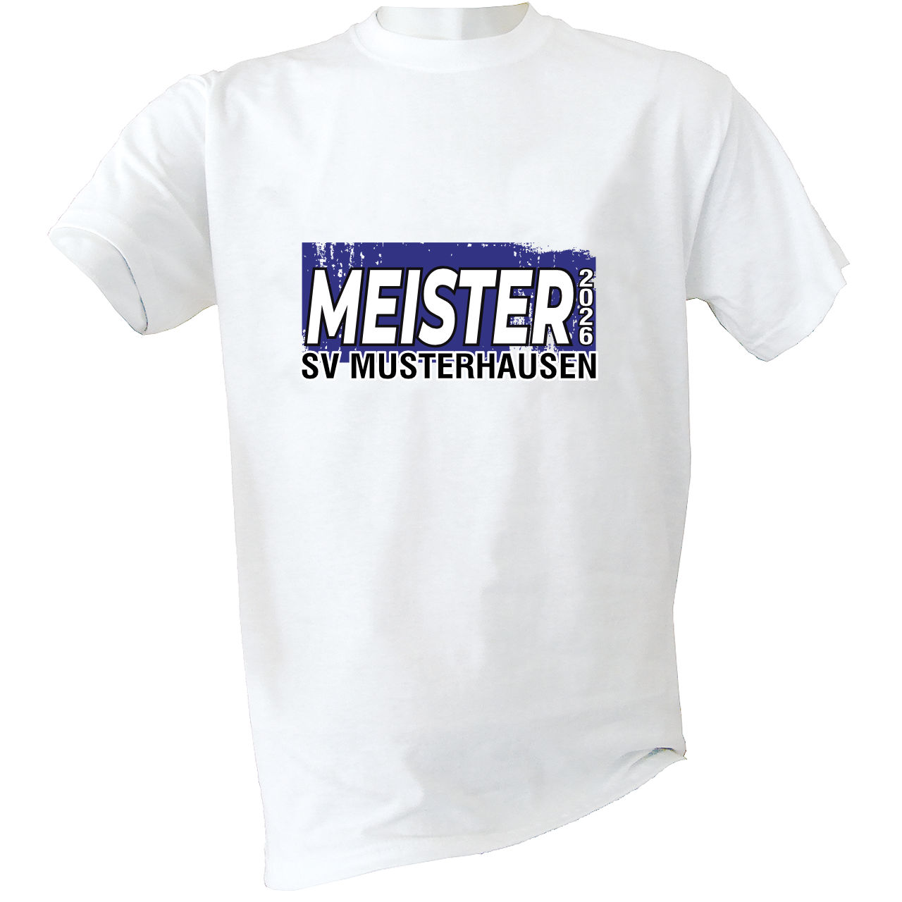 Meister T-Shirt 2026 Kinder blau