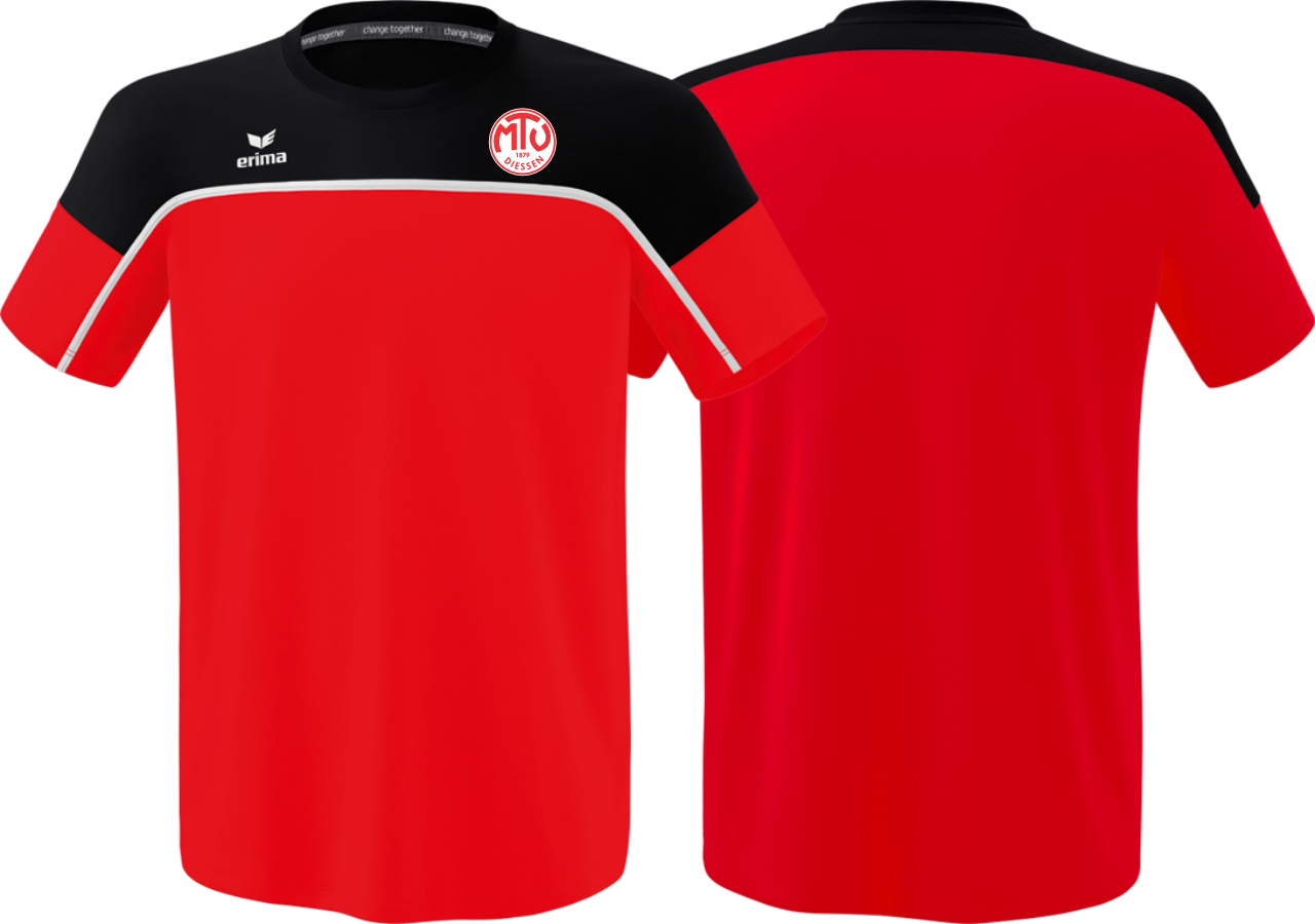 Erima CHANGE by erima T-Shirt MTV Dießen Tennis Kinder rot