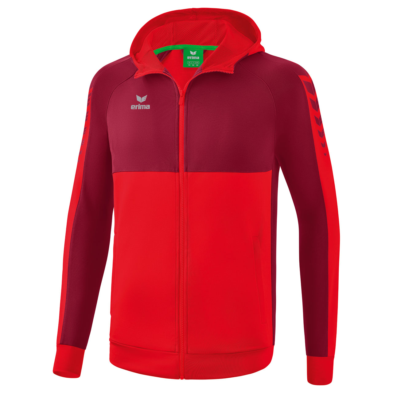 Erima Six Wings Trainingsjacke mit Kapuze Kinder
