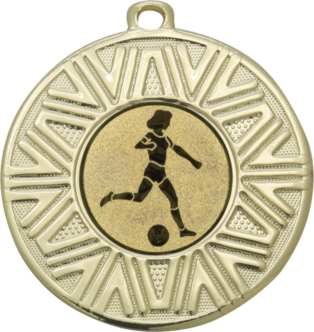 Medaille d50mm gold mit Emblem