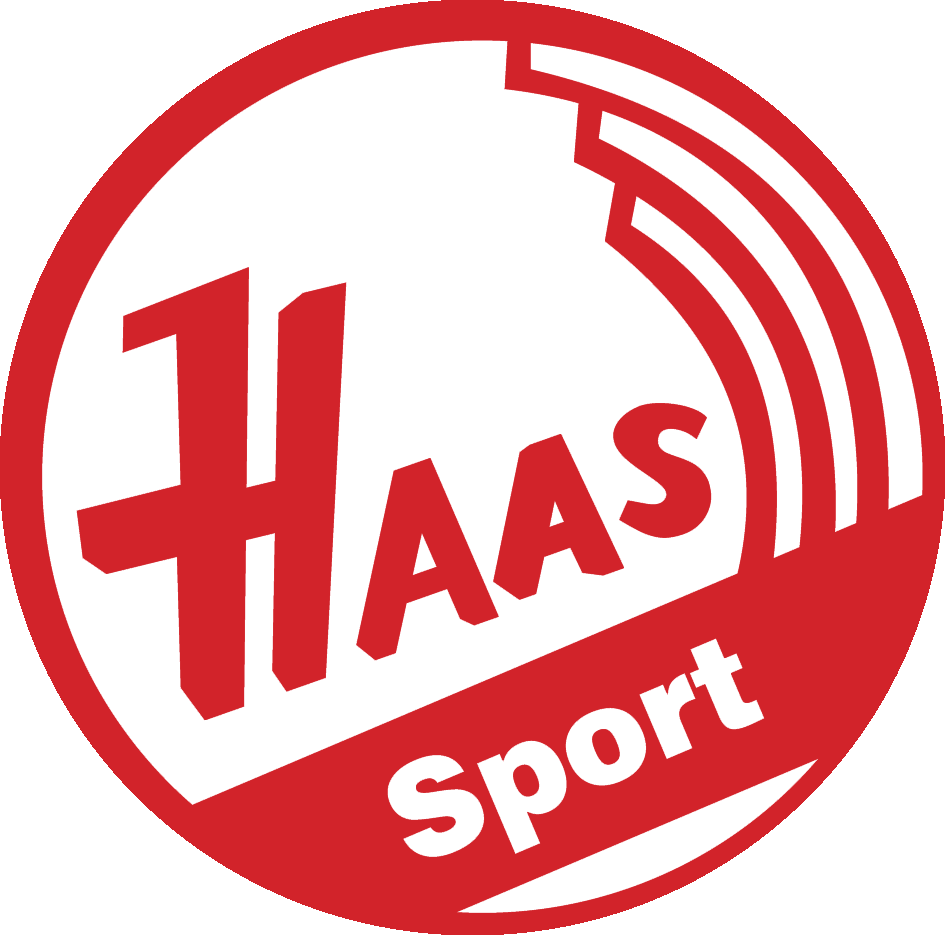Sport HAAS Logo rund rot weiß