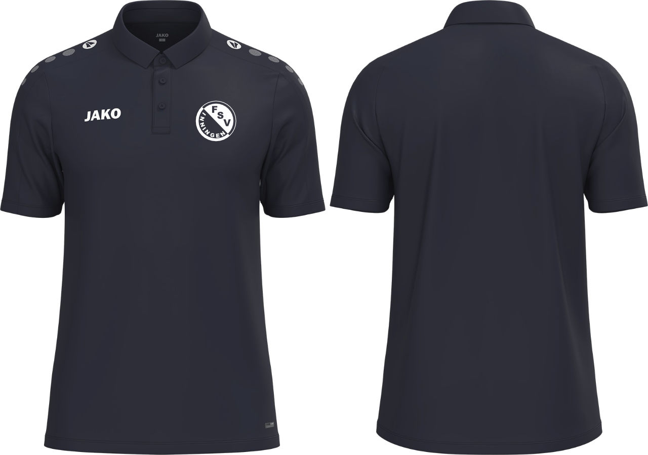 Jako Polo One FSV Inningen Kinder marine ohne Initialen